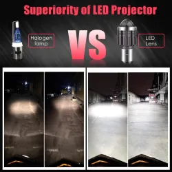 CSP - 10000Lm - LED motorlamp - koplamp - Hi-Lo - H4 / BA20DH4