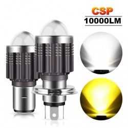 CSP - 10000Lm - żarówka motocyklowa LED - reflektor - Hi-Lo - H4 / BA20D