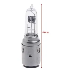 Motocyklowa żarówka reflektorowa - halogen / ksenon - biała - DC 12V - 35W - BA20DŚwiatła