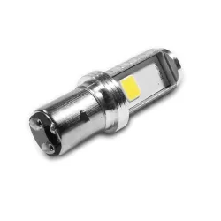 LED motor / auto lamp - wit Hi/Lo Beam - 12V - 12W - 1200Lm - BA20DLED