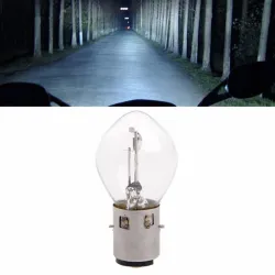 Motorrad LED Glühbirne - weiß - 12V - 35W - 10A - B35 / BA20D