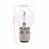 Motorcycle LED light bulb - white - 12V - 35W - 10A - B35 / BA20DLED