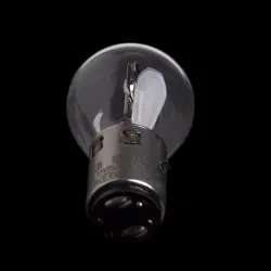 Motorcycle LED light bulb - white - 12V - 35W - 10A - B35 / BA20DLED