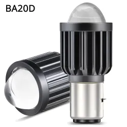 Żarówka motocyklowa - H4 / BA20D / P15D - 12V - LED High / Low Beam - 1200LMŚwiatła