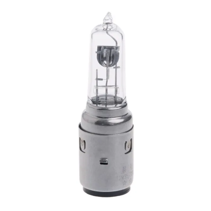 Żarówka motocyklowa - biała - halogenowa - Xenon - DC 12V - 35W - BA20DŚwiatła
