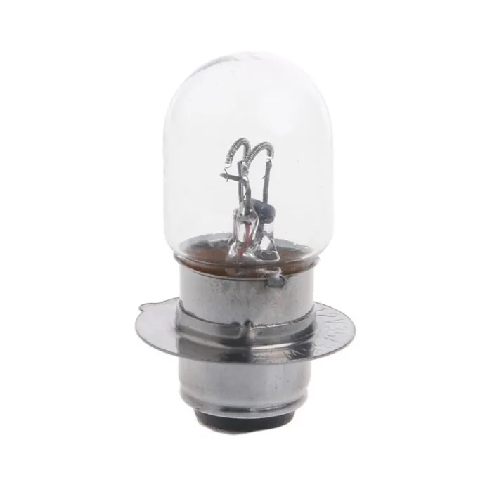 Motorrad Glühbirne - weiß - T19 P15D-25-1 - DC 12V - 35W - Halogen - Doppelfaden