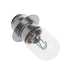 Motorcycle light bulb - white - T19 P15D-25-1 - DC 12V - 35W - halogen - double filament
