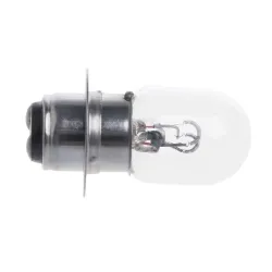 Żarówka motocyklowa - biała - T19 P15D-25-1 - DC 12V - 35W - halogen - podwójny żarnikŚwiatła halogenowe