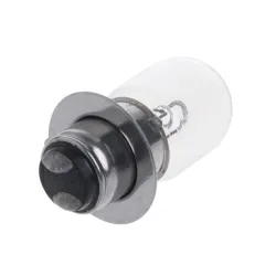Żarówka motocyklowa - biała - T19 P15D-25-1 - DC 12V - 35W - halogen - podwójny żarnikŚwiatła halogenowe