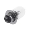 Motorcycle light bulb - white - T19 P15D-25-1 - DC 12V - 35W - halogen - double filament