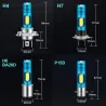 Car light bulb - waterproof - RGB - LED - H4 / H6 / H7 / BA20D / P15D-25-1 - DRL