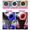 Motorrad Glühbirne - Angel Eye LED - rot / blau - H4 / BA20D