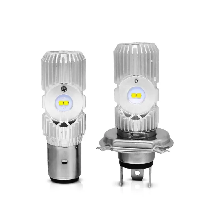 Motorcycle light bulb - LED CREE - H4 - BA20D - DC 9V~85V - 20W 1400LM - 6500K