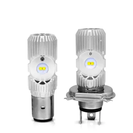 Motorrad Glühbirne - LED CREE - H4 - BA20D - DC 9V~85V - 20W 1400LM - 6500K