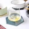 Silicone coaster - heat-insulation mat - for tableware