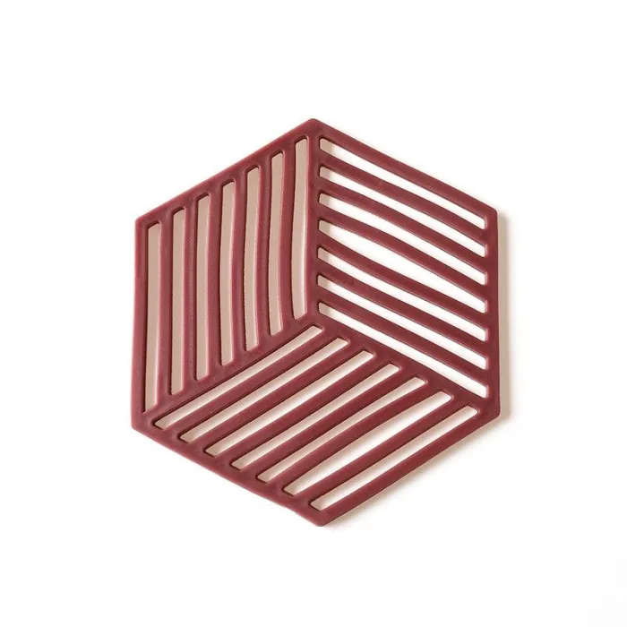 Silicone coaster - heat-insulation mat - for tableware
