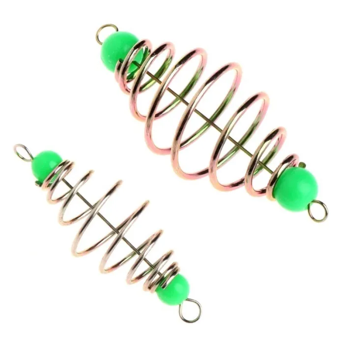 Angeln Federköder - Tackle Feeder - Edelstahl - 10 Stück