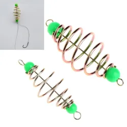 Visveer kunstaas - tackle feeder - roestvrij staal - 10 stuksGereedschap