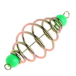 HerramientasFishing spring lure - tackle feeder - stainless steel - 10 pieces