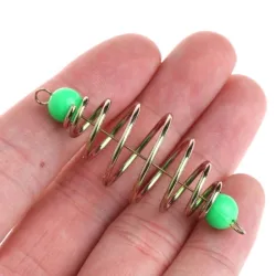 HerramientasFishing spring lure - tackle feeder - stainless steel - 10 pieces