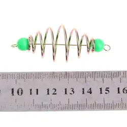 HerramientasFishing spring lure - tackle feeder - stainless steel - 10 pieces