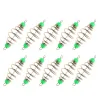 HerramientasFishing spring lure - tackle feeder - stainless steel - 10 pieces