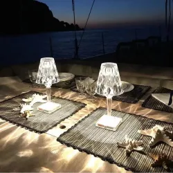 Kristallen nachtlampje - LED - USB / batterijvoedingVerlichting