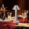 Żelazna lampka nocna w stylu vintage - USB - LEDŚwiatła