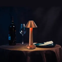 Vintage ijzeren nachtlampje - USB - LEDVerlichting