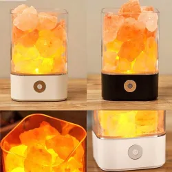 Kristalzoutlamp - negatief ionenlicht - USBVerlichting