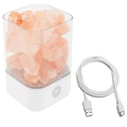 Kristalzoutlamp - negatief ionenlicht - USBVerlichting