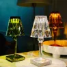 Moderne kristallen nachtlamp - aanraakbediening - USBVerlichting