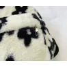 BolsasSmall plush backpack - with zipper - flowers printing