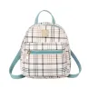 MochilasSmall plaid backpack - shoulder bag