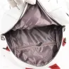 Luxuriöser Multifunktionsrucksack - Umhängetasche - mit Nieten - echtes Leder