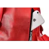 Modieuze rugzak - anti-diefstal ritsen - met decoratieve sleutelhangerRugzakken