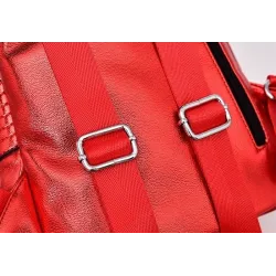 Modieuze rugzak - anti-diefstal ritsen - met decoratieve sleutelhangerRugzakken