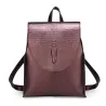 2020 New high quality pu leather backpacks women leisure travel backpack fashion school bags for girls mochila feminina