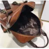Vintage leren rugzak - met anti diefstal ritsen / gespen - waterdichtRugzakken