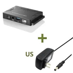 USB 3.0 till SATA IDE ATA - 3 i 1 dataadapter för bärbar dator 2,5"-3,5" hårddisk