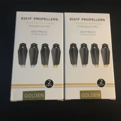 8331F - propellers - geluidsarm - quick release - voor DJI Mavic Pro / Mavic Pro Platinum - 4 paarPropellers