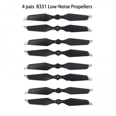 8331F - propellers - low noise - quick release - for DJI Mavic Pro / Mavic Pro Platinum - 4 pairs