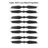 Hélices8331F - hélices - bajo nivel de ruido - liberación rápida - para DJI Mavic Pro / Mavic Pro Platinum - 4 pares