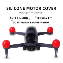 AccesoriosProtectores de motor - tapas de silicona - para DJI FPV Combo Drone - 4 piezas