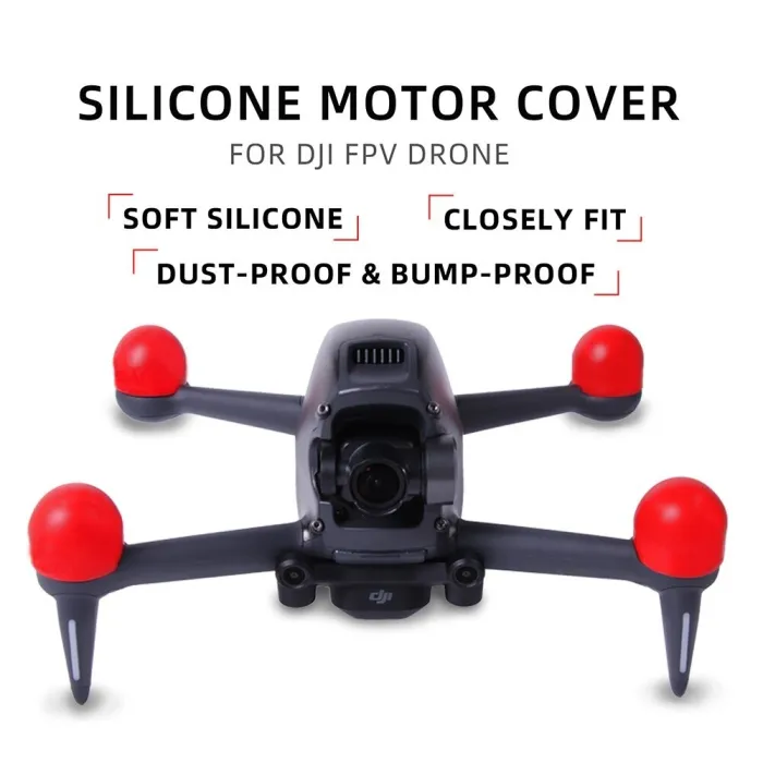 Motorskydd - silikonlock - för DJI FPV Combo Drone - 4 delar