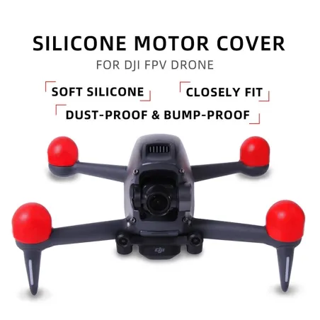 AccesoriosProtectores de motor - tapas de silicona - para DJI FPV Combo Drone - 4 piezas