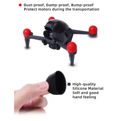 Motorschutz - Silikonkappen - für DJI FPV Combo Drone - 4 Stück
