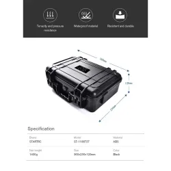 AccesoriosEstuche rígido de protección - maleta - resistente al agua - para Mavic Mini 2