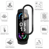 Miękka szklana folia ochronna - osłona ekranu - w pełni zakrzywiona - dla Xiaomi Mi Band 5 / 6Inteligentne zużycie