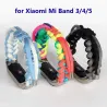 Ropa inteligentePulsera de tela trenzada - para Xiaomi Mi Band 3/4/5/6